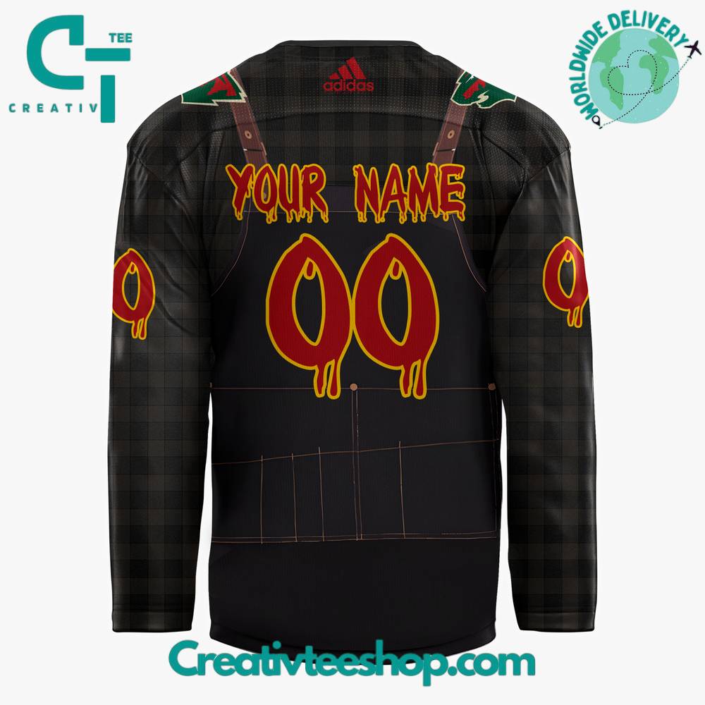 Minnesota Wild Happy Halloween Hockey Jersey