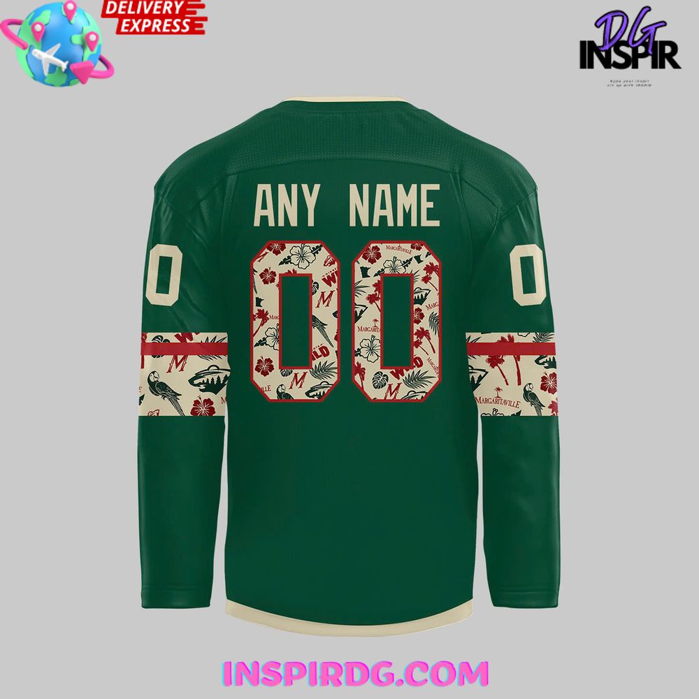 Minnesota Wild Margaritaville Night Special Edition Hockey Jersey