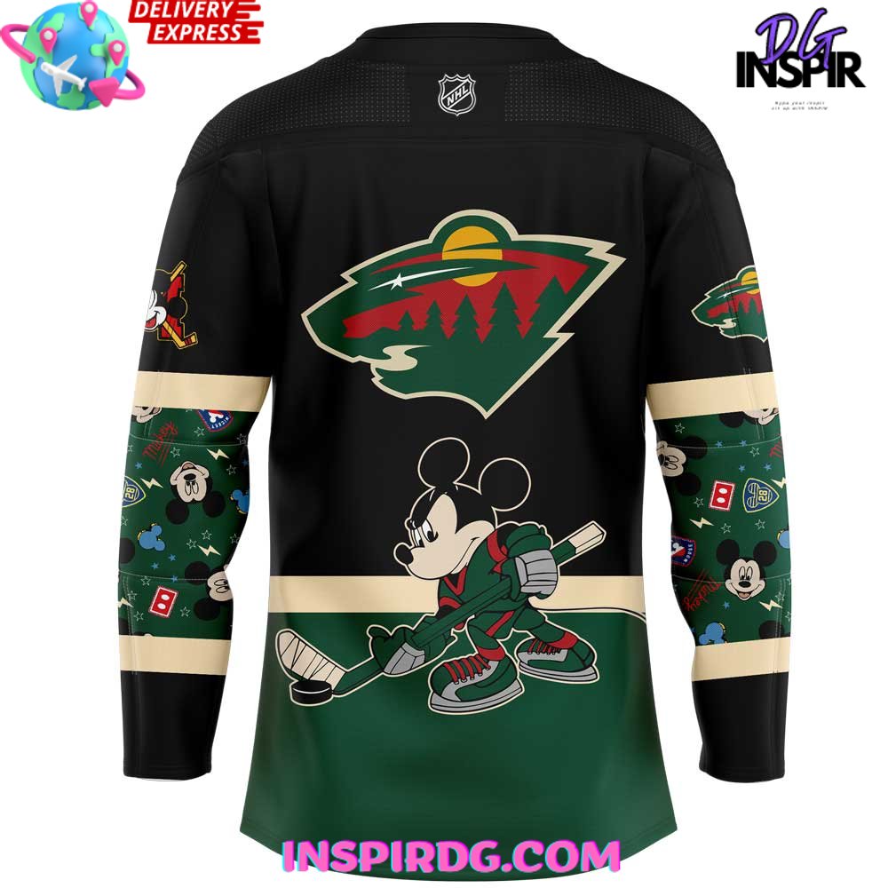 Minnesota Wild Mickey &amp; Friends Special Hockey Jersey