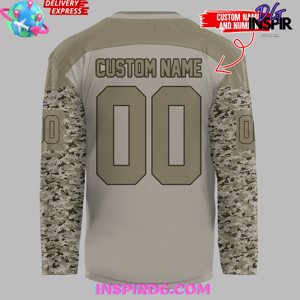Minnesota Wild Military Appreciation 2024 Hockey Jersey