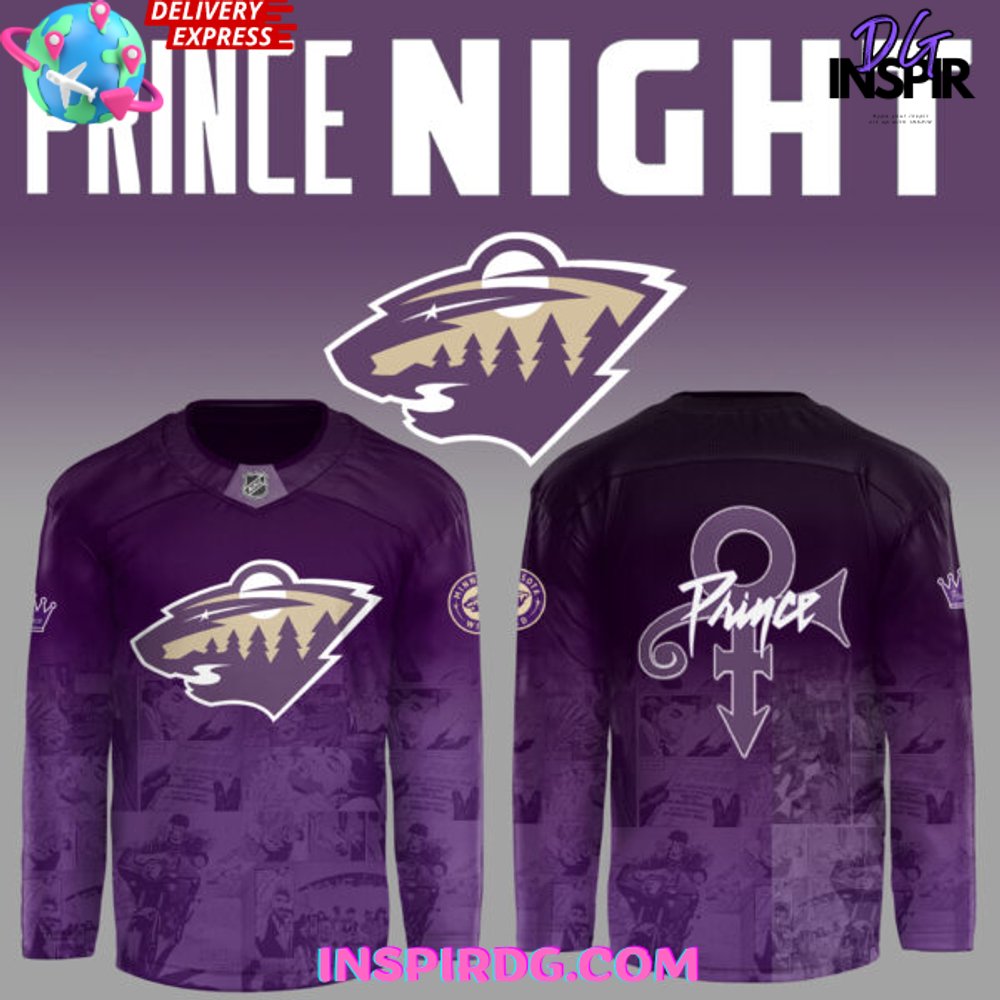 Minnesota Wild Prince Night 2025 Hockey Jersey
