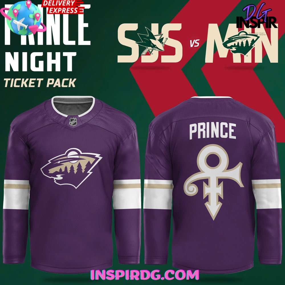 Minnesota Wild Prince Night Limited Hockey Jersey