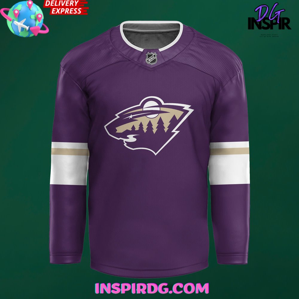 Minnesota Wild Prince Night Limited Hockey Jersey
