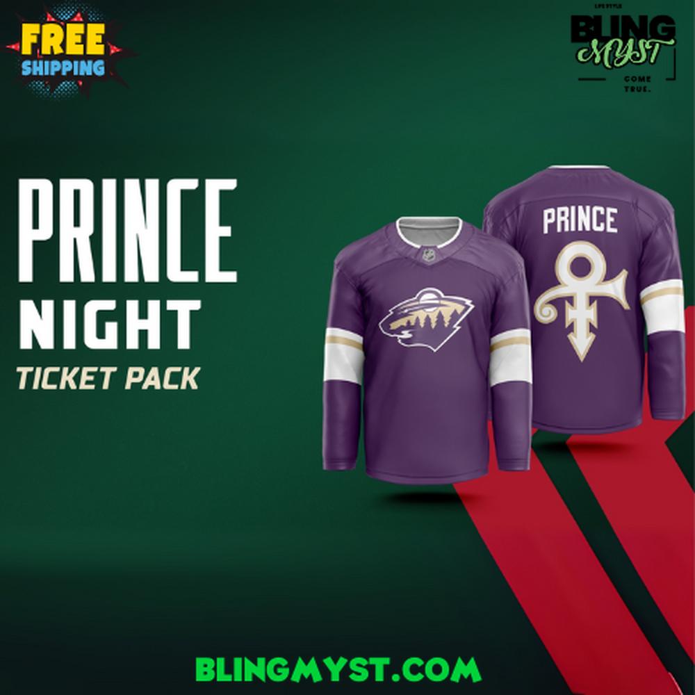 Minnesota Wild Prince Night Special Hockey Jersey