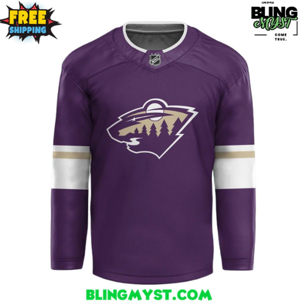 Minnesota Wild Prince Night Special Hockey Jersey
