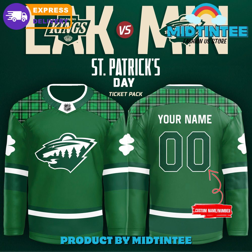 Minnesota Wild “St. Patricks Day” 2025 Hockey Jersey