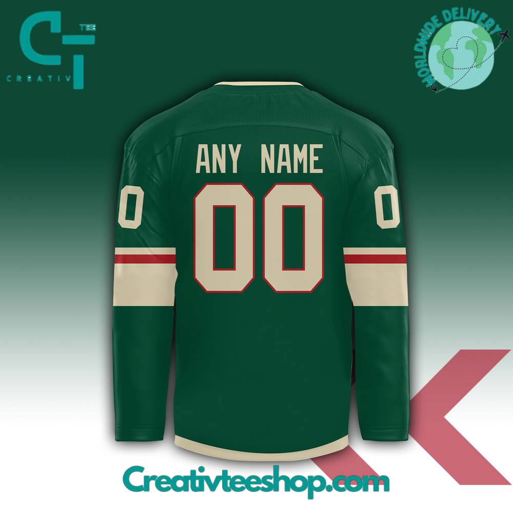 Minnesota Wild X 2024 Firefighter Appreciation Night Hockey Jersey