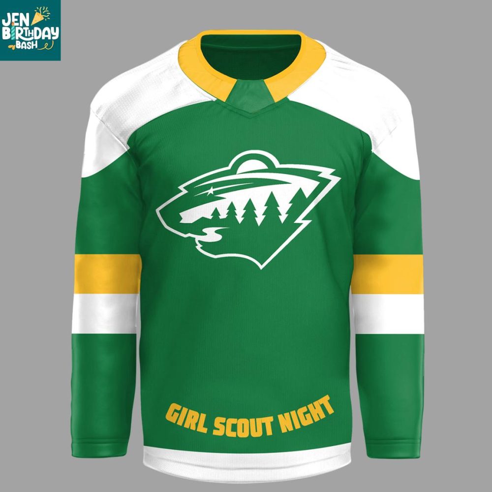 Minnesota Wild X Girl Scout 2026 Night Personalized Hockey Jersey