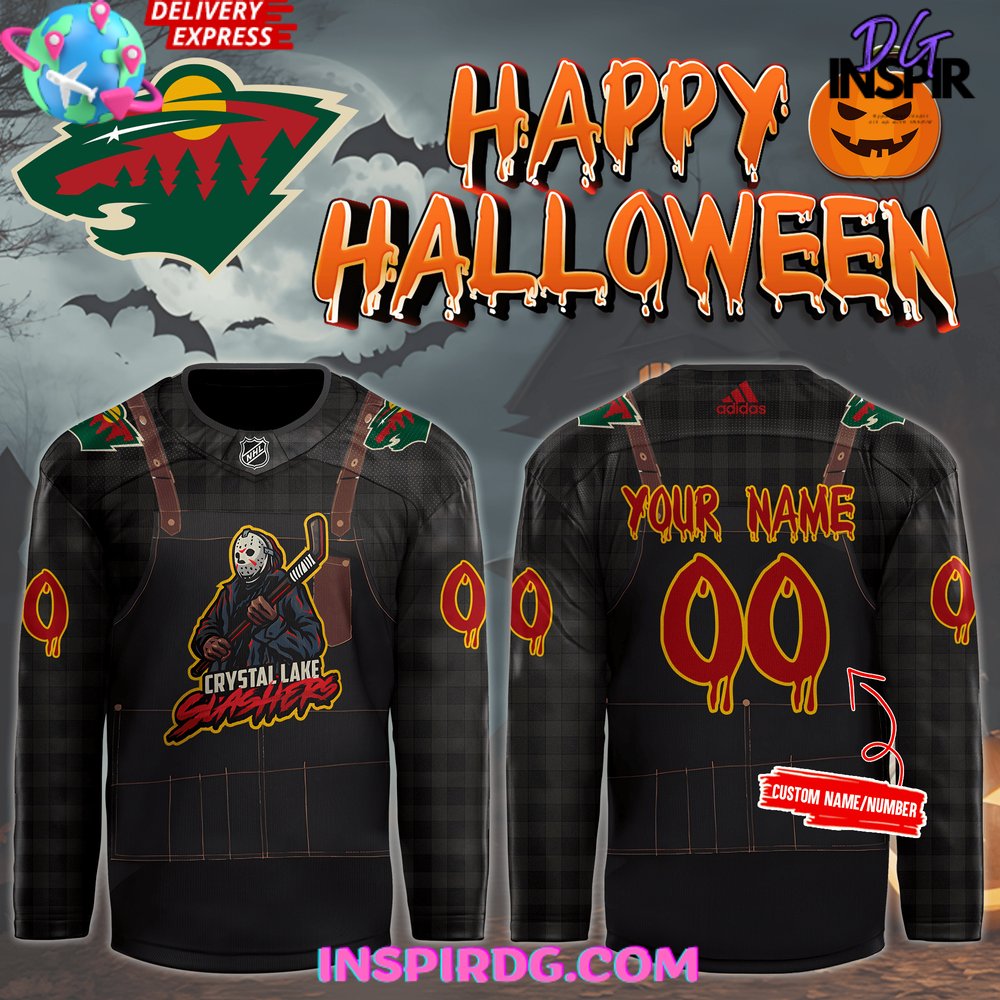 Minnesota Wild X Halloween Night 2024 Hockey Jersey