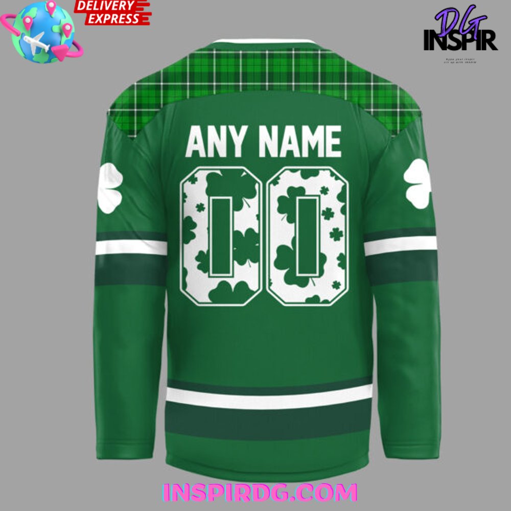 Minnesota Wild X St. Patrick’S Day 2025 Hockey Jersey