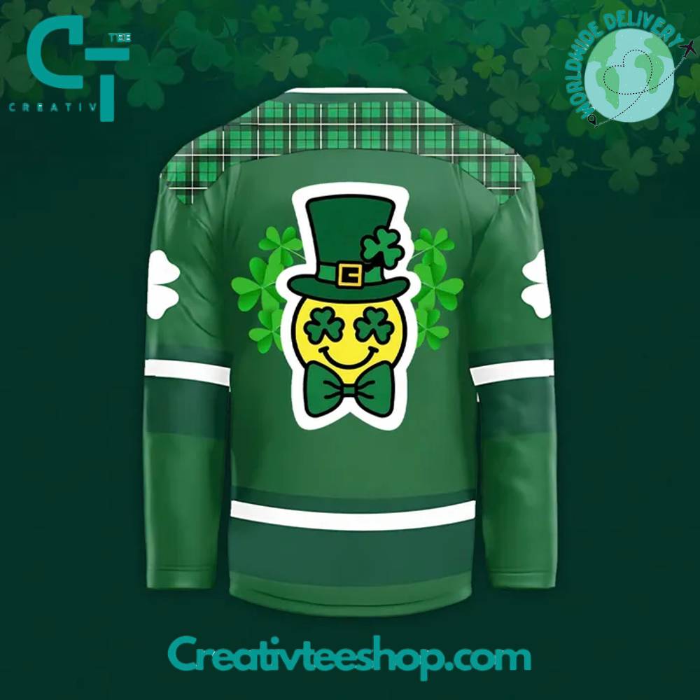 Minnesota Wild X St. Patrick'S Day Limited Edition Hockey Jersey