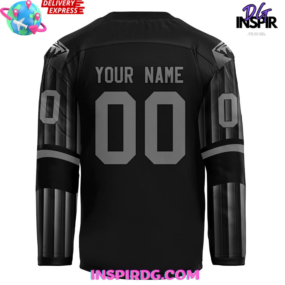 Minnesota Wild X Star Wars Night 2024 Black Hockey Jersey