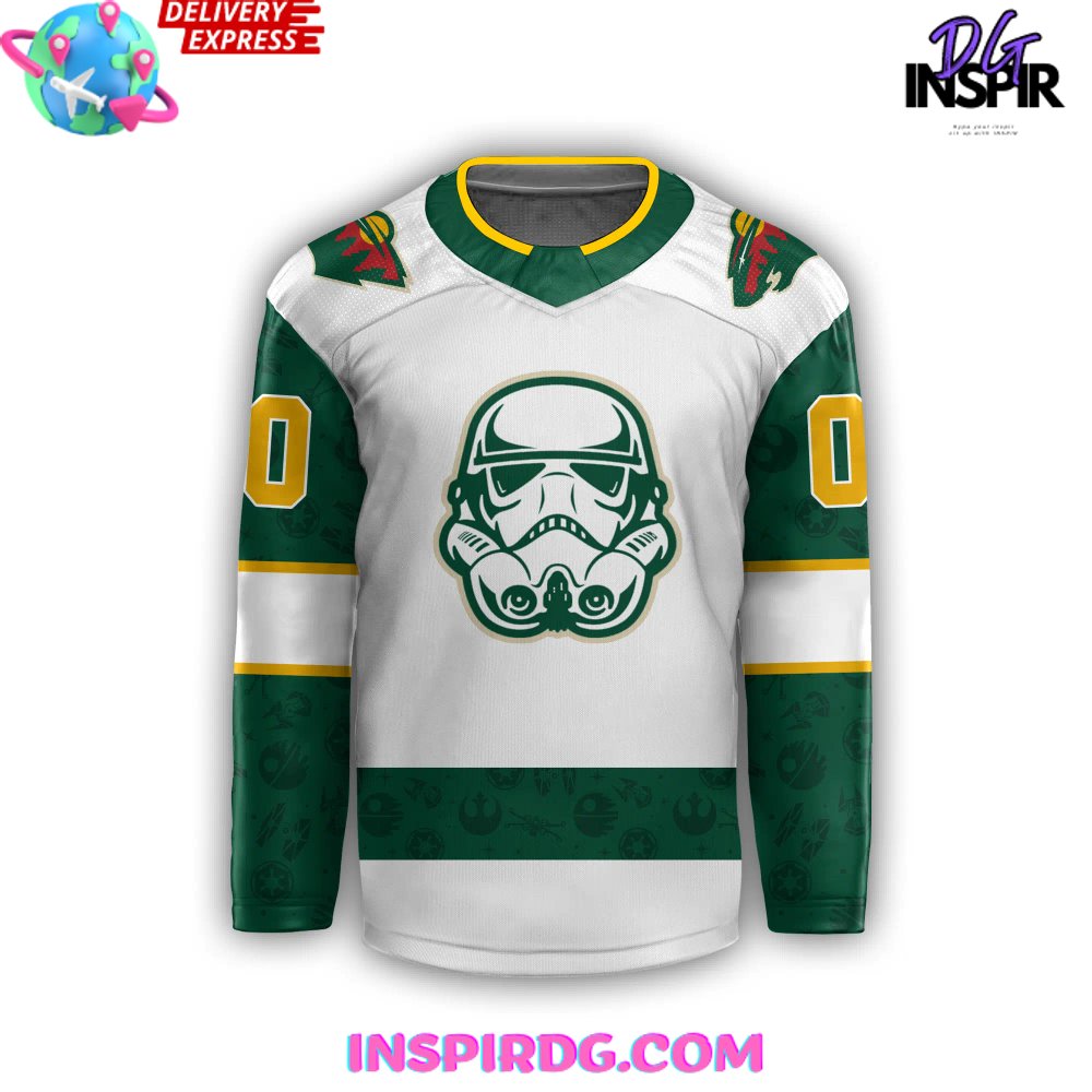 Minnesota Wild X Star Wars Night 2024 Hockey Jersey