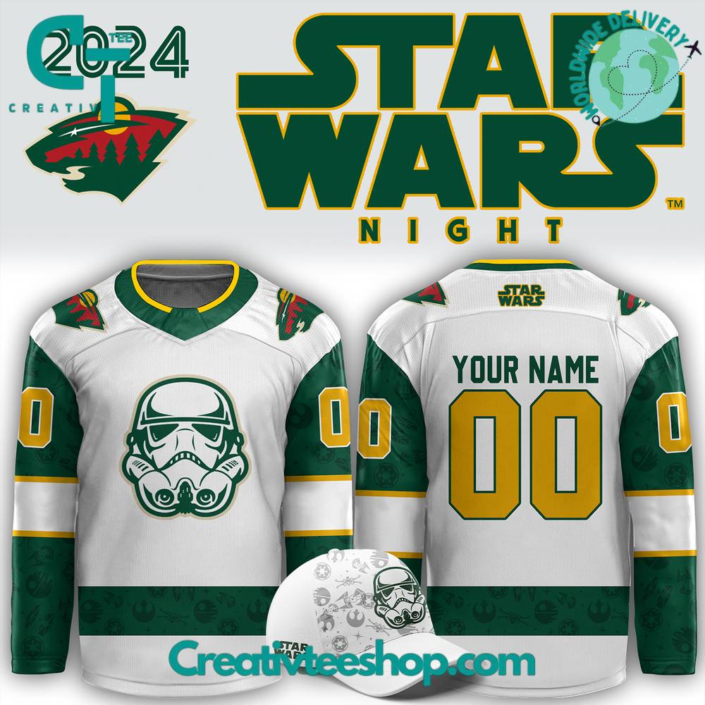 Minnesota Wild X Star Wars Night Hockey Jersey