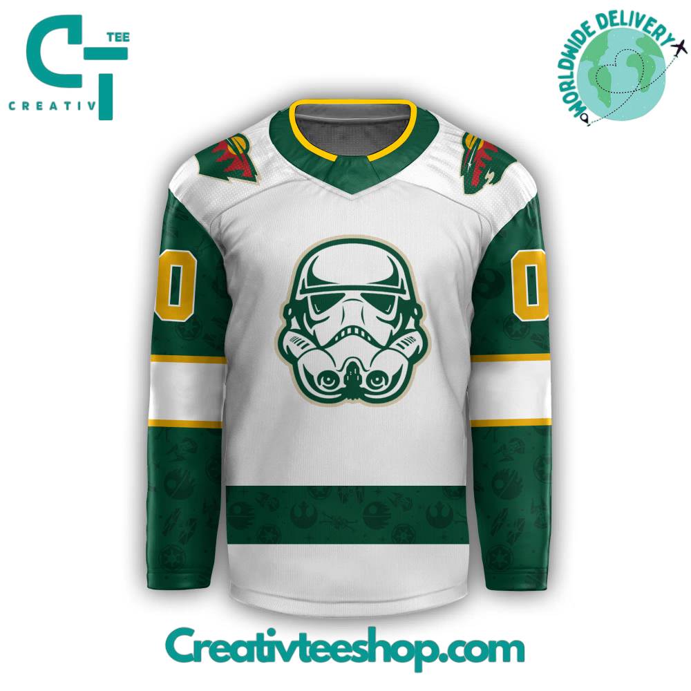 Minnesota Wild X Star Wars Night Hockey Jersey