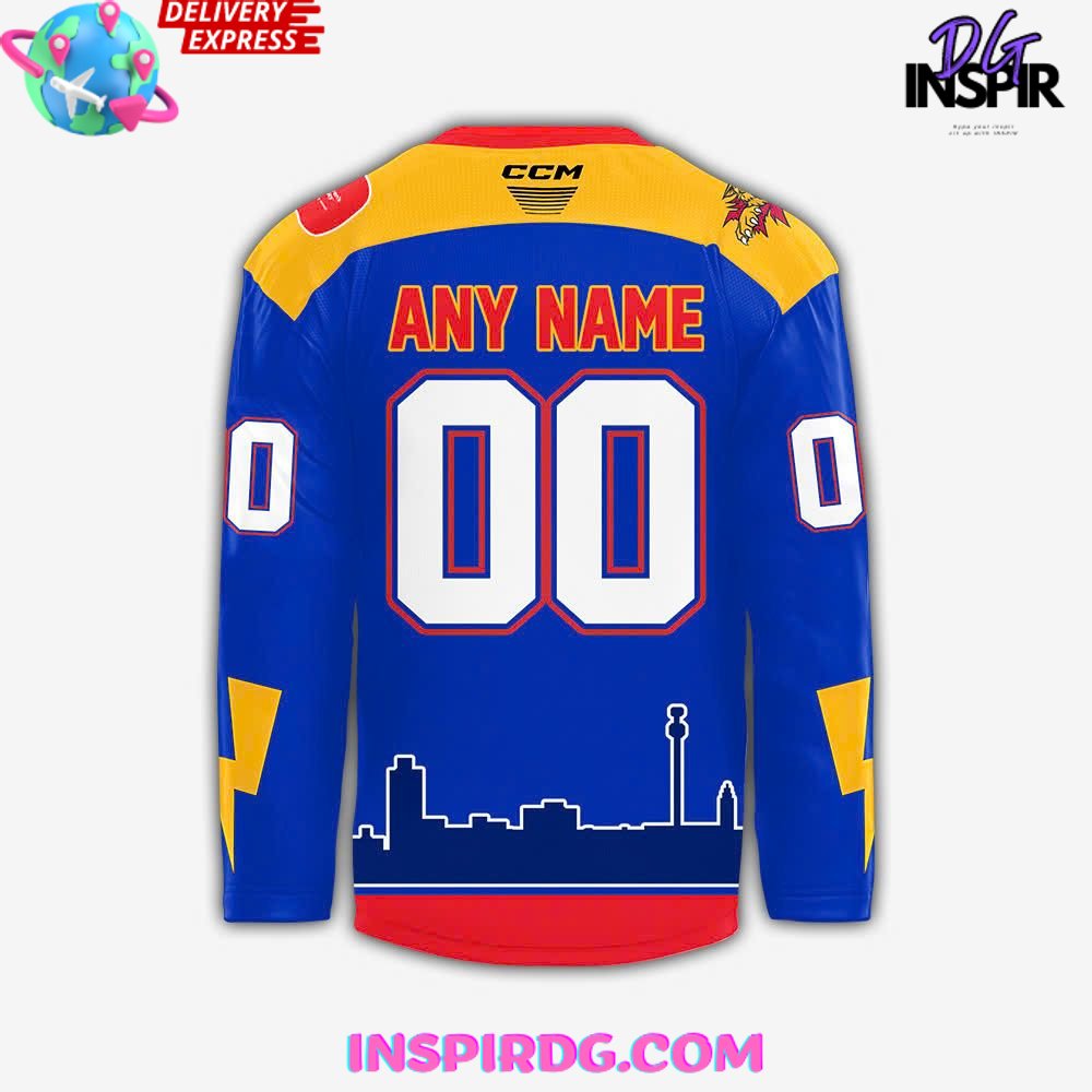 Moncton Wildcats Chl 2025 Hockey Jersey