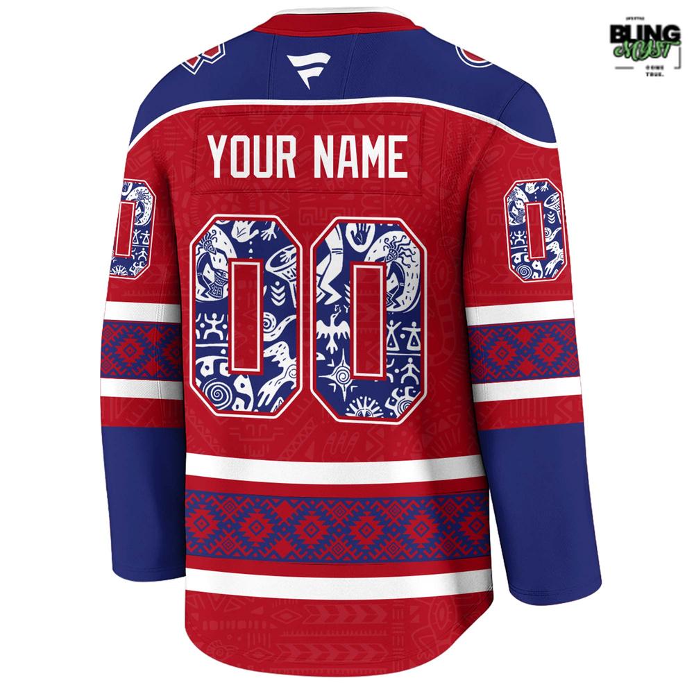 Montreal Canadiens Indigenous People Heritage 2026 Hockey Jersey