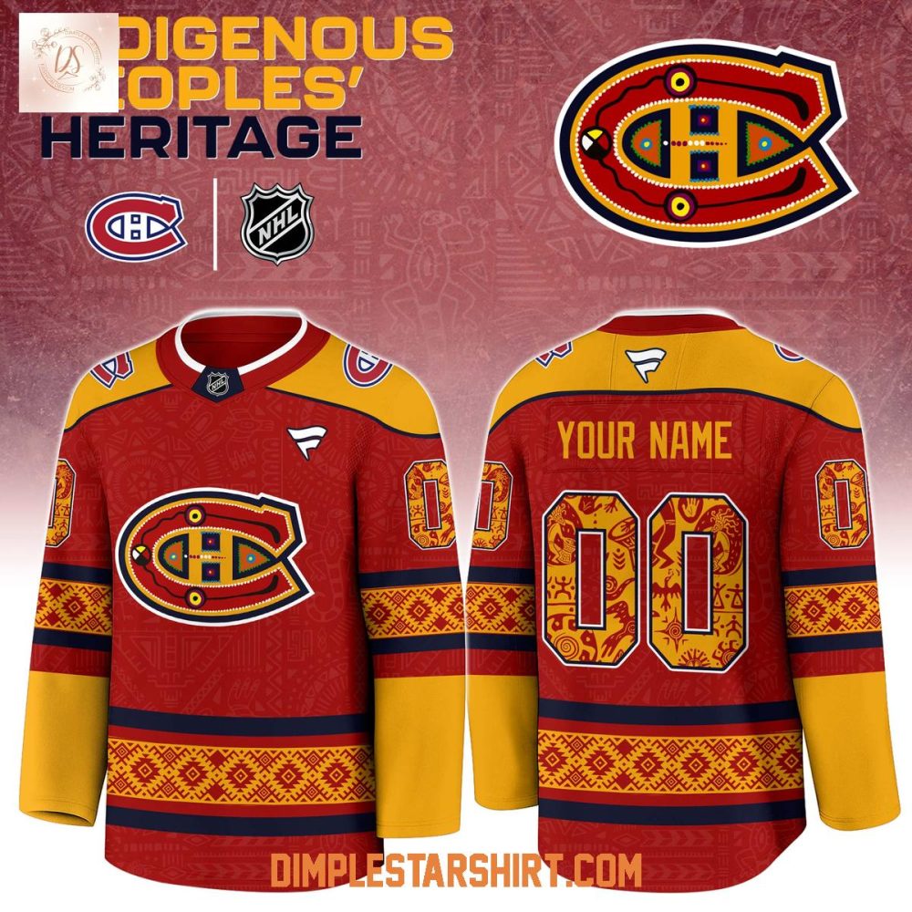 Montreal Canadiens Indigenous Peoples' Heritage 2025 Jersey