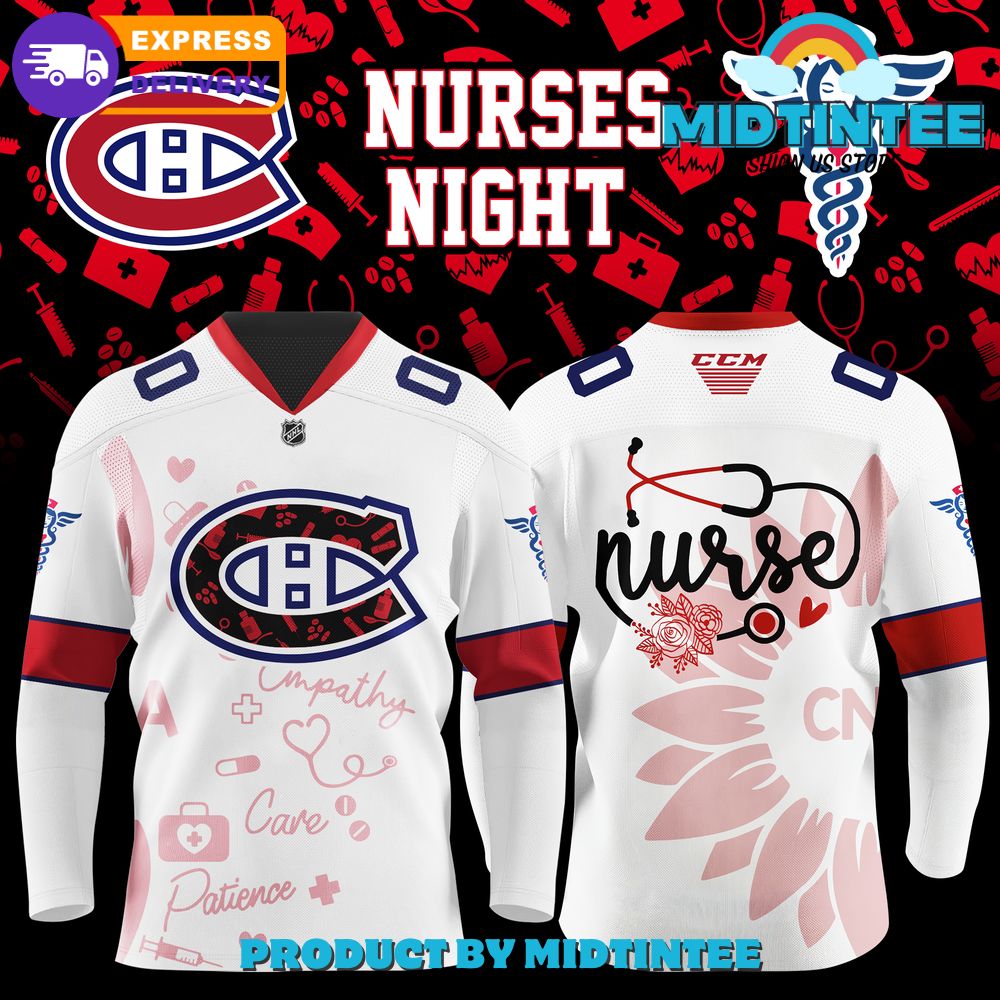 Montreal Canadiens Nurses Night 2025 Hockey Jersey