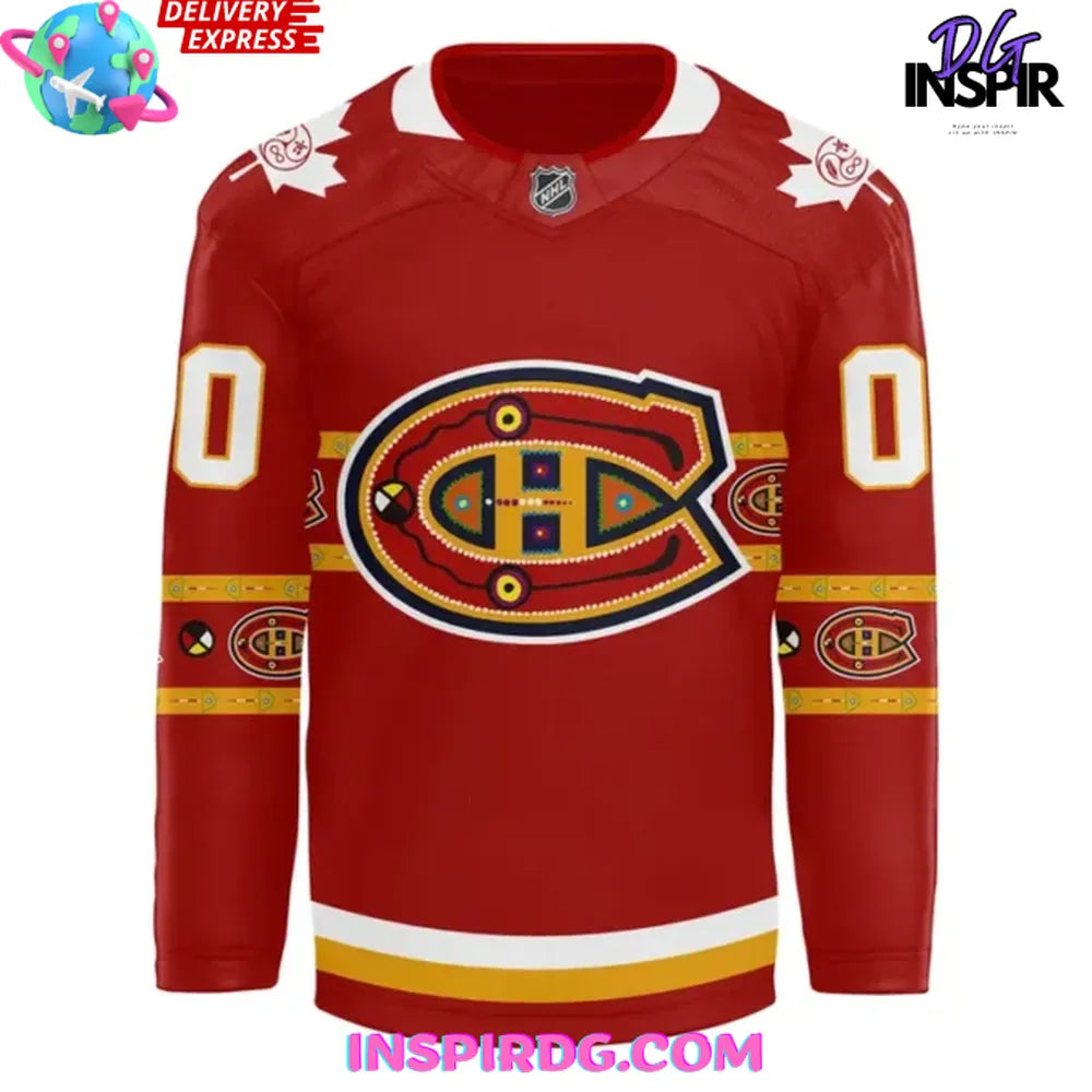 Montreal Canadiens X Indigenous Canada Heritage 2025 Hockey Jersey