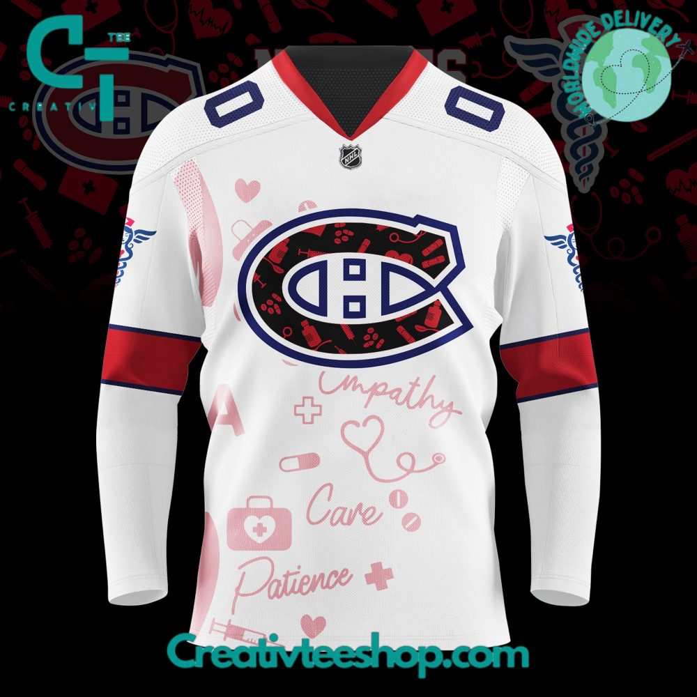 Montreal Canadiens X Nurses Night 2025 Hockey Jersey