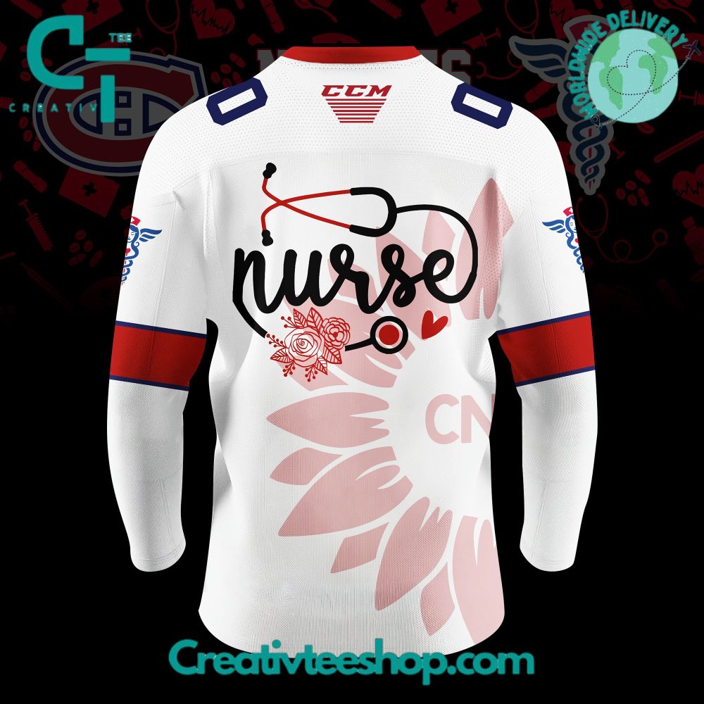 Montreal Canadiens X Nurses Night 2025 Hockey Jersey