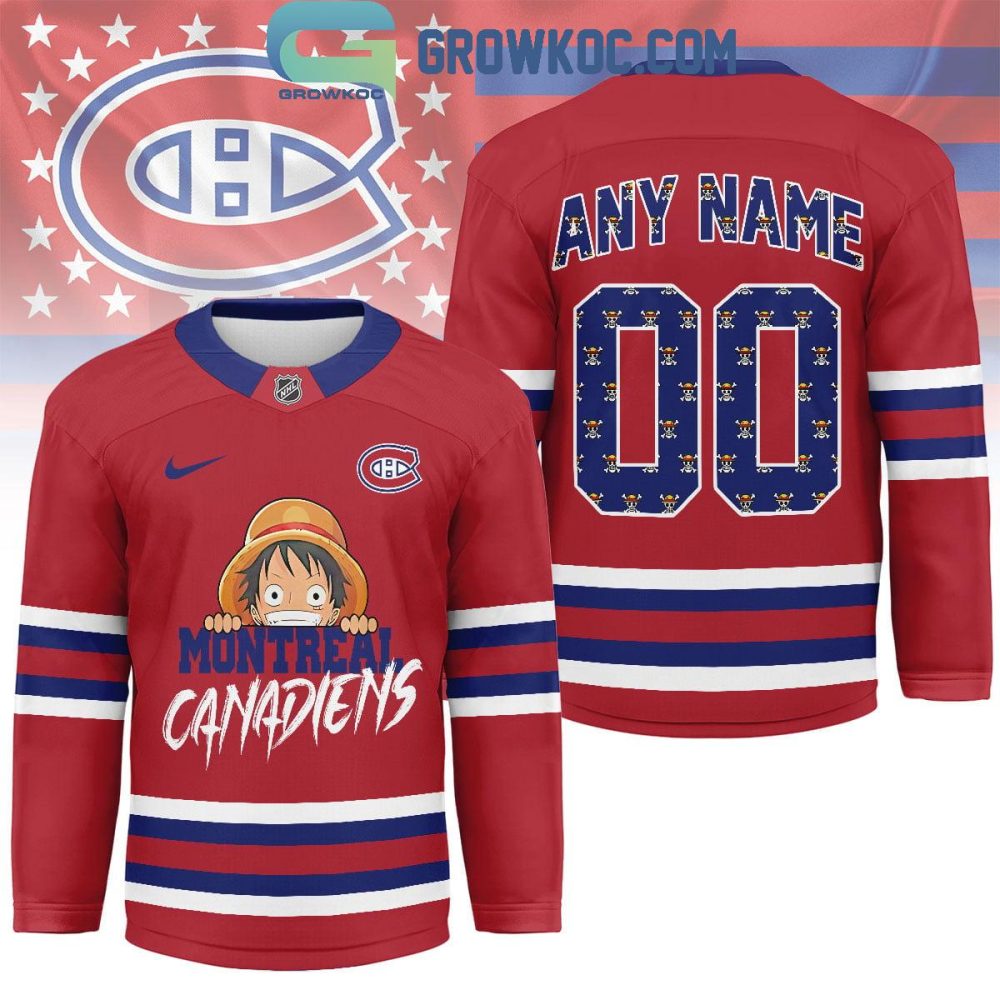 Montreal Canadiens X One Piece Hockey Jersey