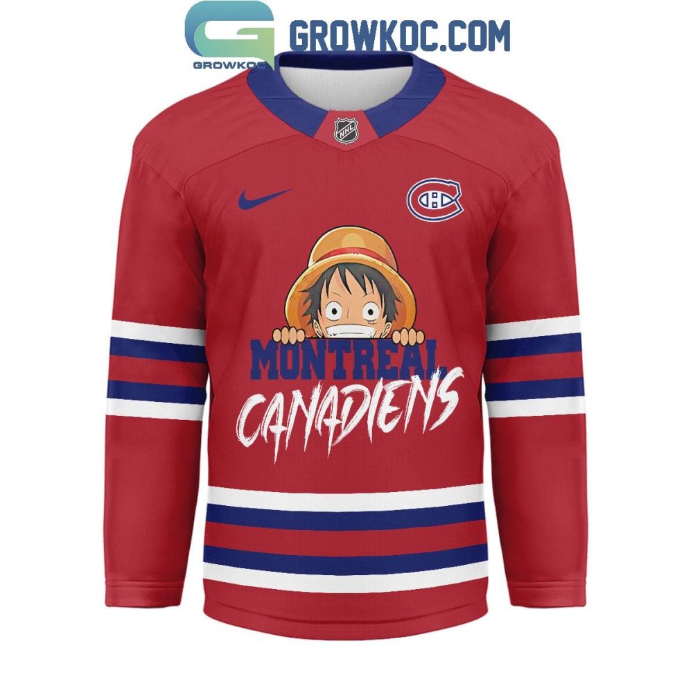 Montreal Canadiens X One Piece Hockey Jersey