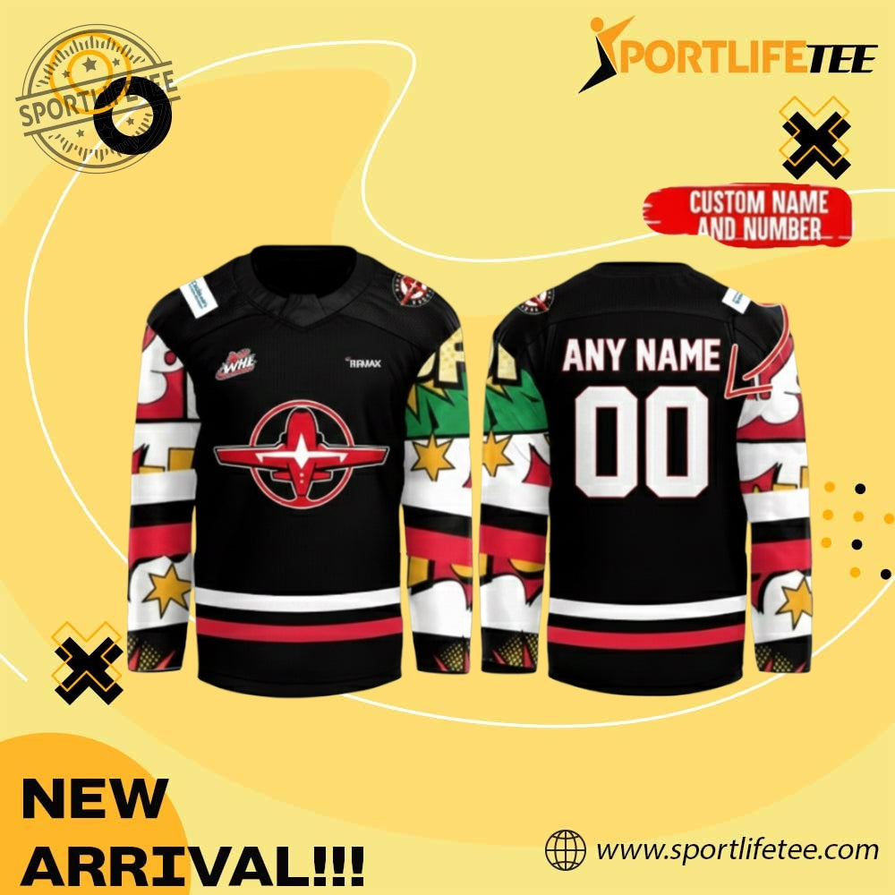 Moose Jaw Warriors Be A Superhero Night 2026 Hockey Jersey