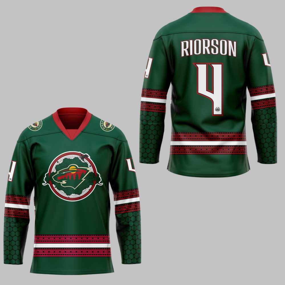 Minnesota Wild Fourth Wing Night Jersey