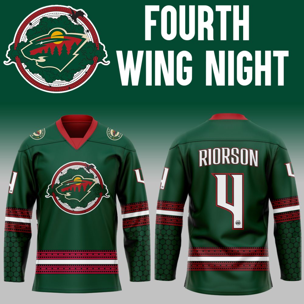 Minnesota Wild Fourth Wing Night Jersey