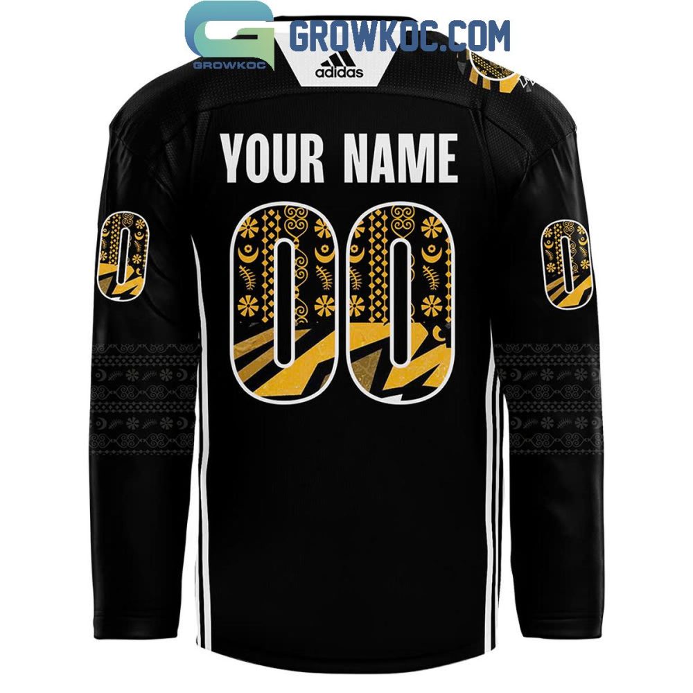 Nashville Predators 2024 Black History Month Personalized Hockey Jersey