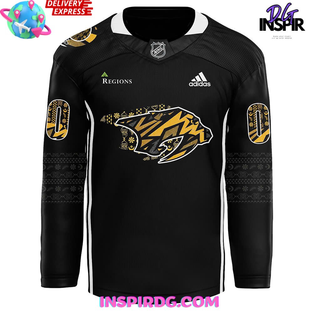 Nashville Predators Black History Month Night 2025 Hockey Jersey
