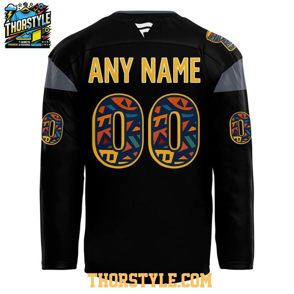 Nashville Predators Black Music Heritage 2026 Night Personalized Hockey Jersey