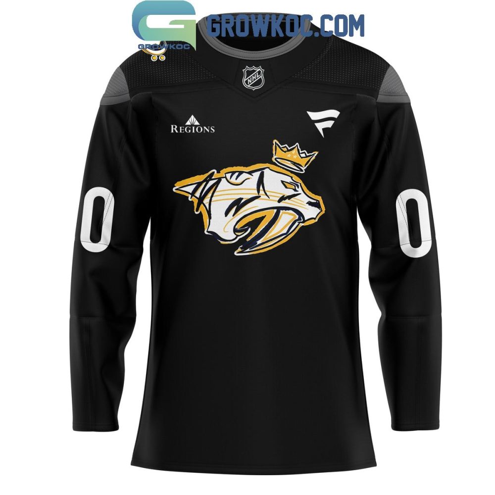 Nashville Predators Black Music Heritage Night Hockey Jersey