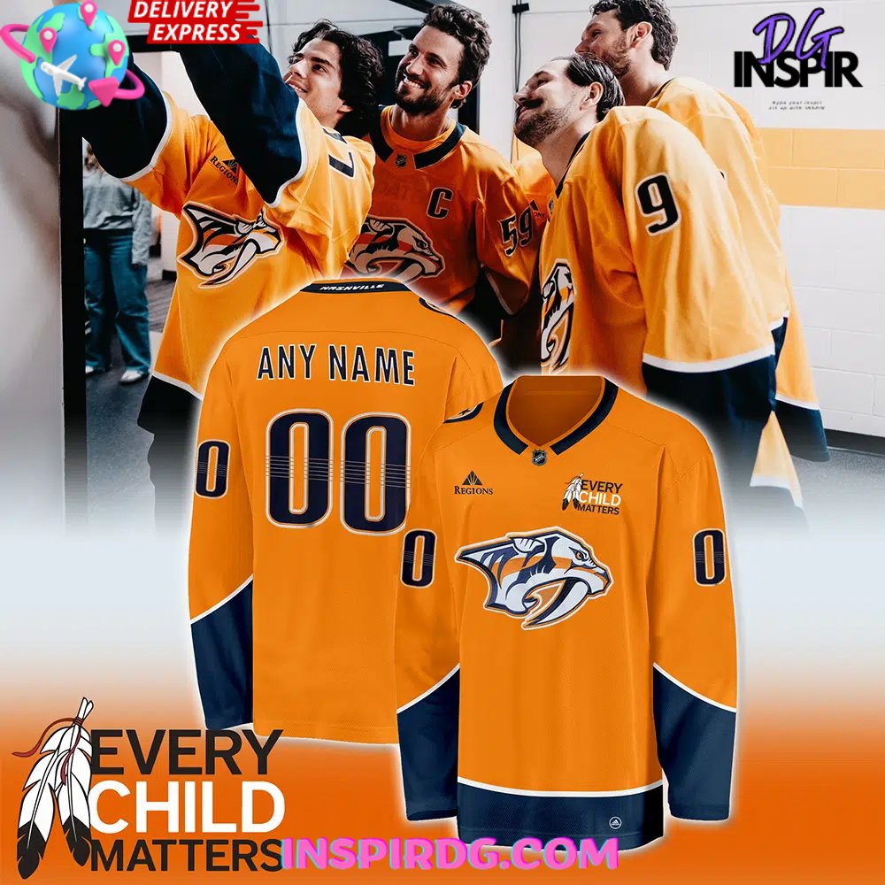 Nashville Predators Every Child Matters 2024 Hockey Jersey
