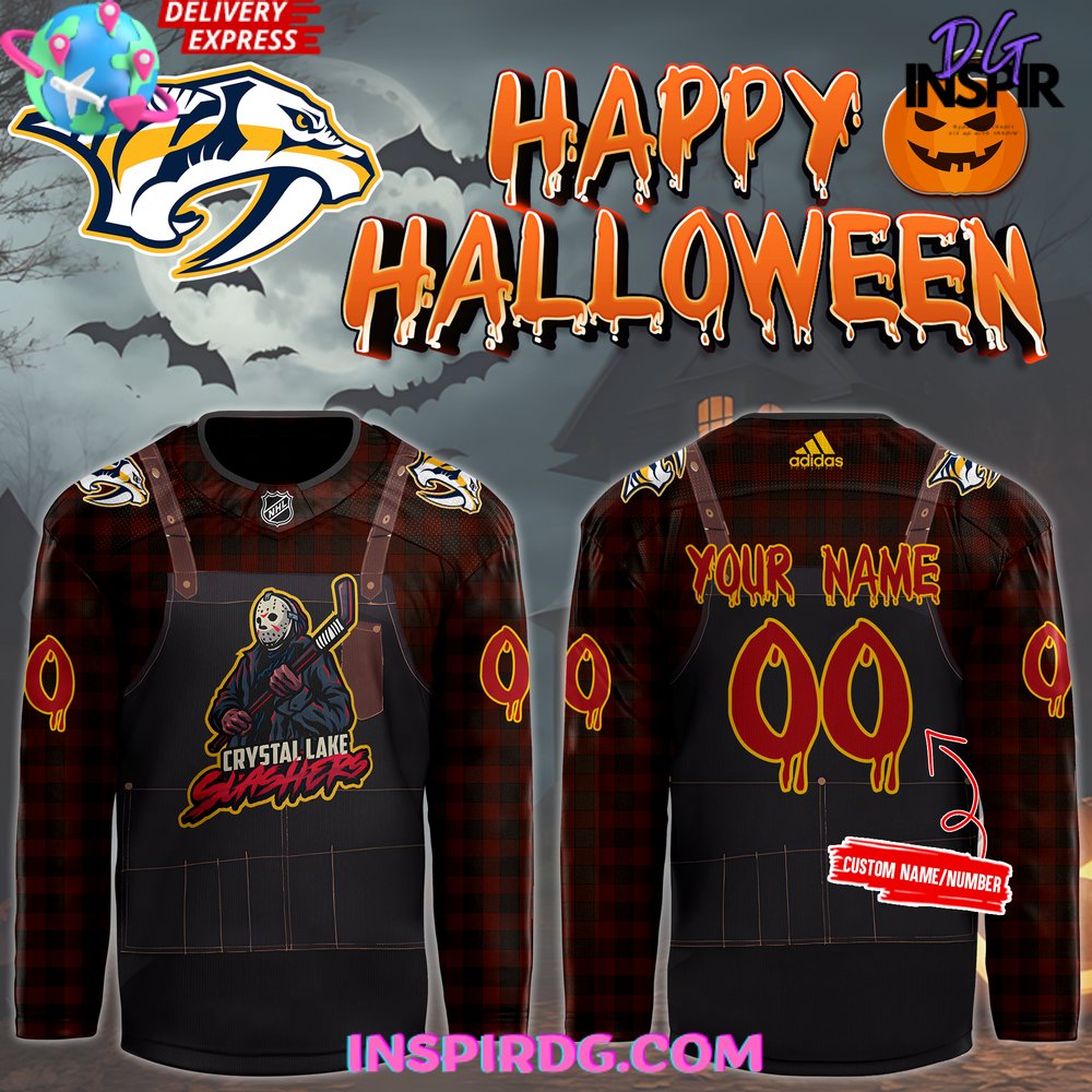 Nashville Predators X Halloween Night 2024 Hockey Jersey