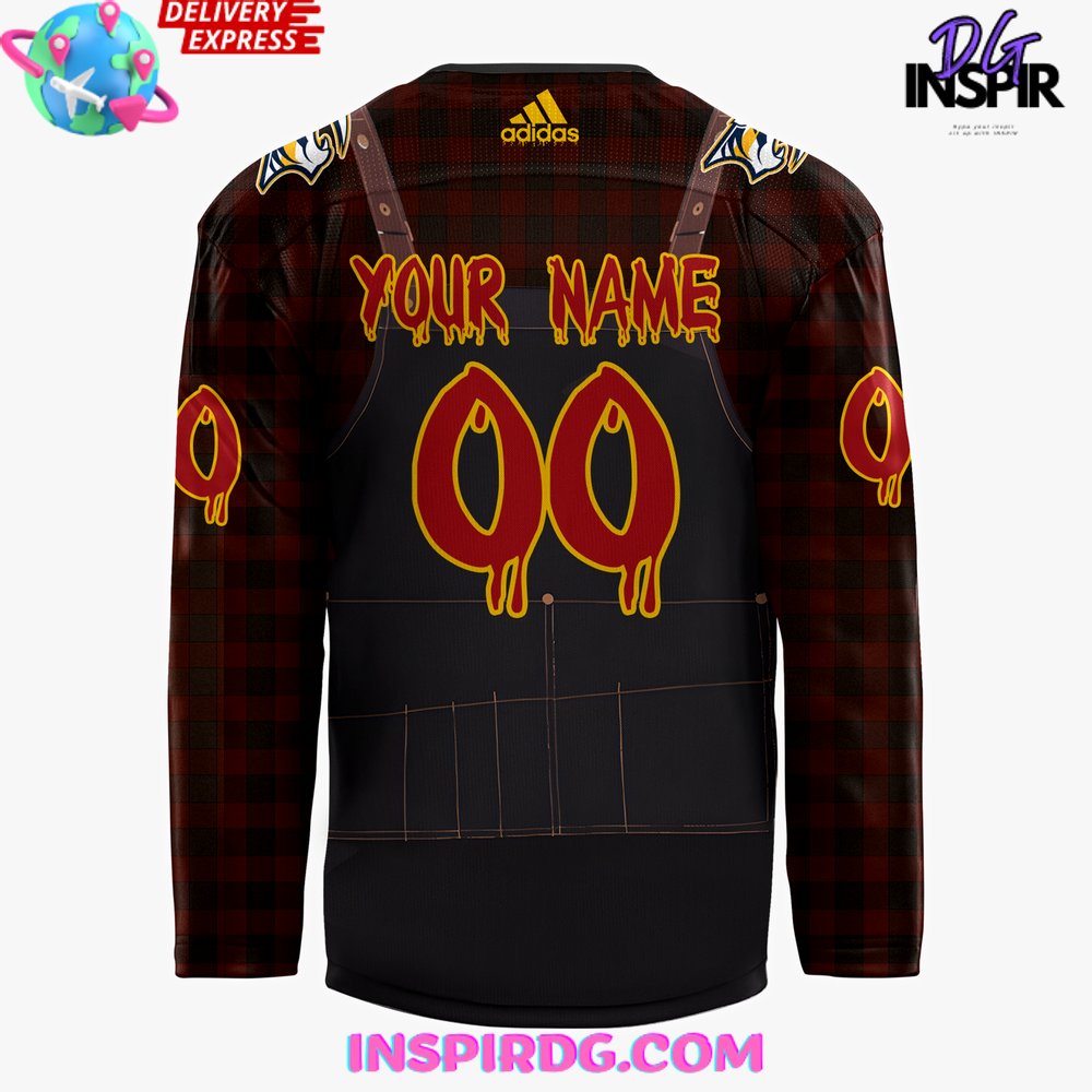 Nashville Predators X Halloween Night 2024 Hockey Jersey