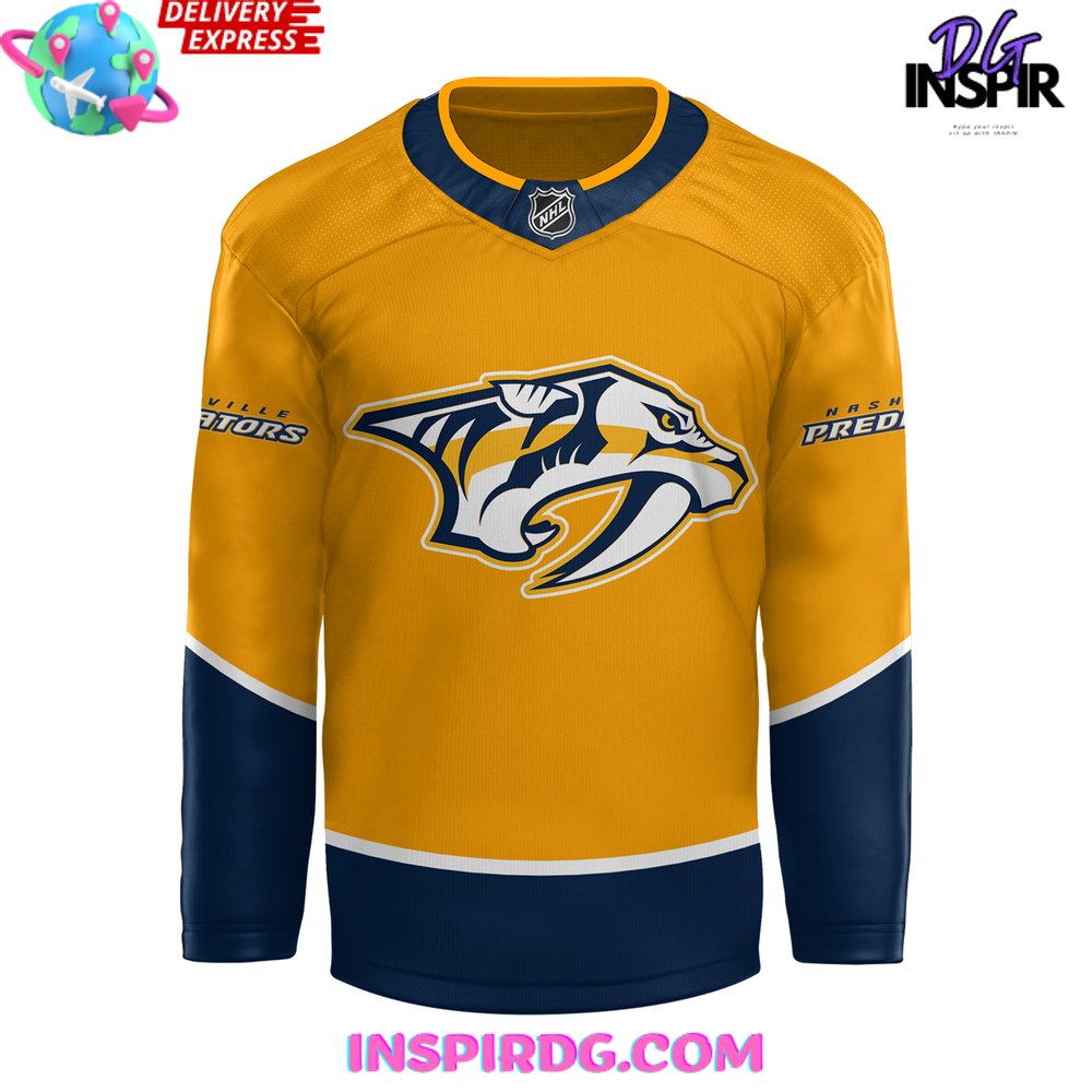 Nashville Predators X Hello Kitty Special Nhl Jersey