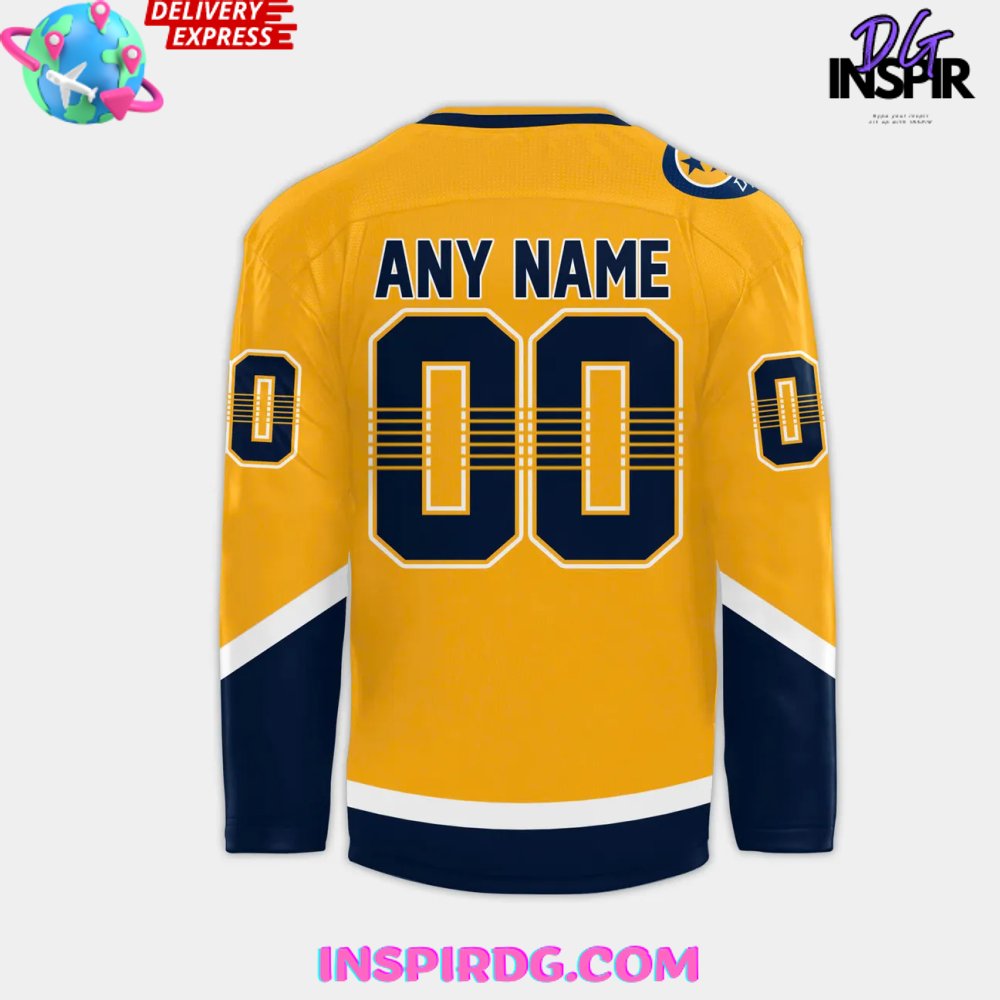 Nashville Predators X Jelly Roll 2025 Hockey Jersey