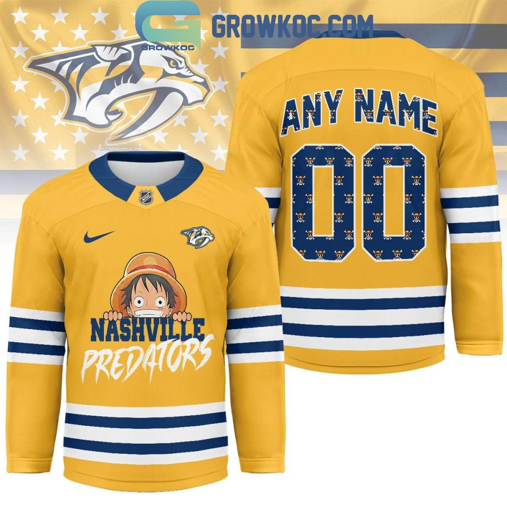 Nashville Predators X One Piece Hockey Jersey