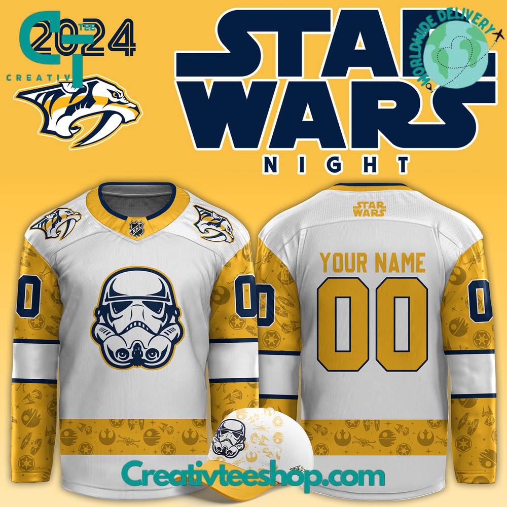 Nashville Predators X Star Wars Hockey Jersey