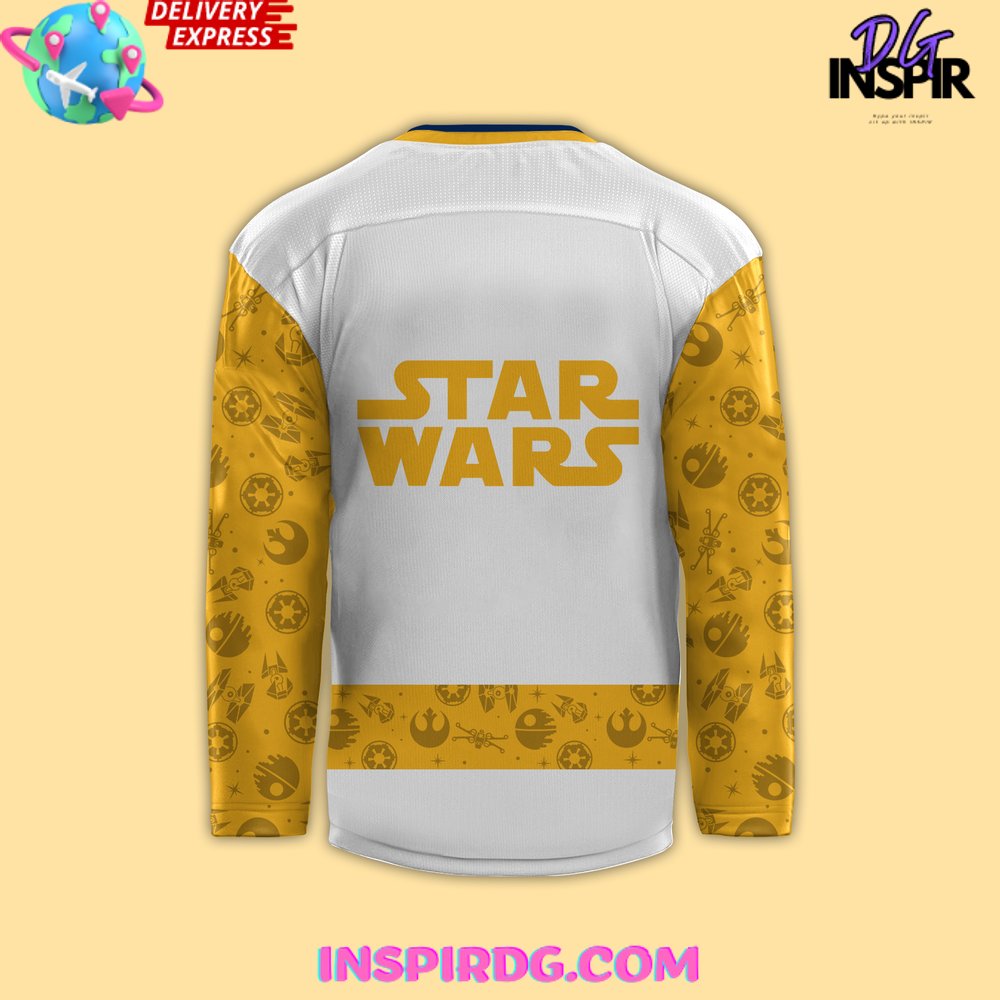 Nashville Predators X Star Wars Night 2024 Hockey Jersey