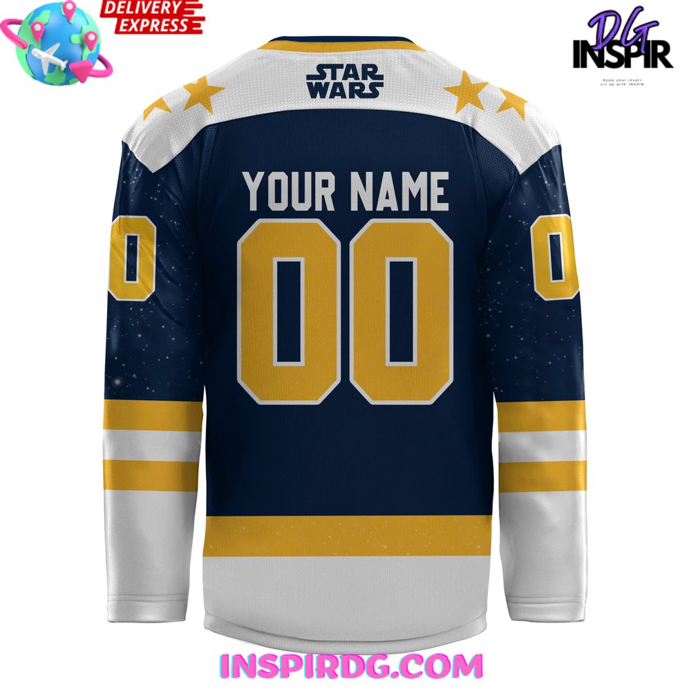 Nashville Predators X Star Wars Night Special Hockey Jersey