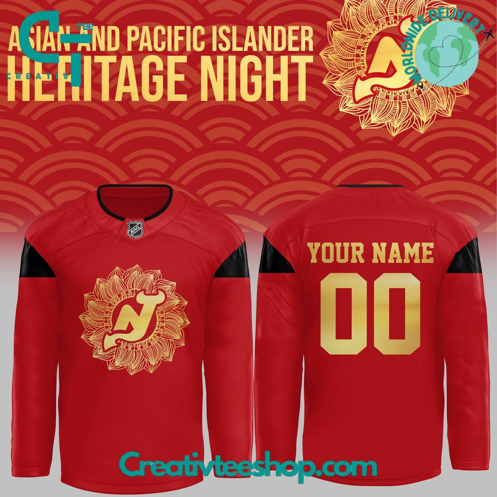 New Jersey Devils Asian And Pacific Islander Heritage Night Hockey Jersey