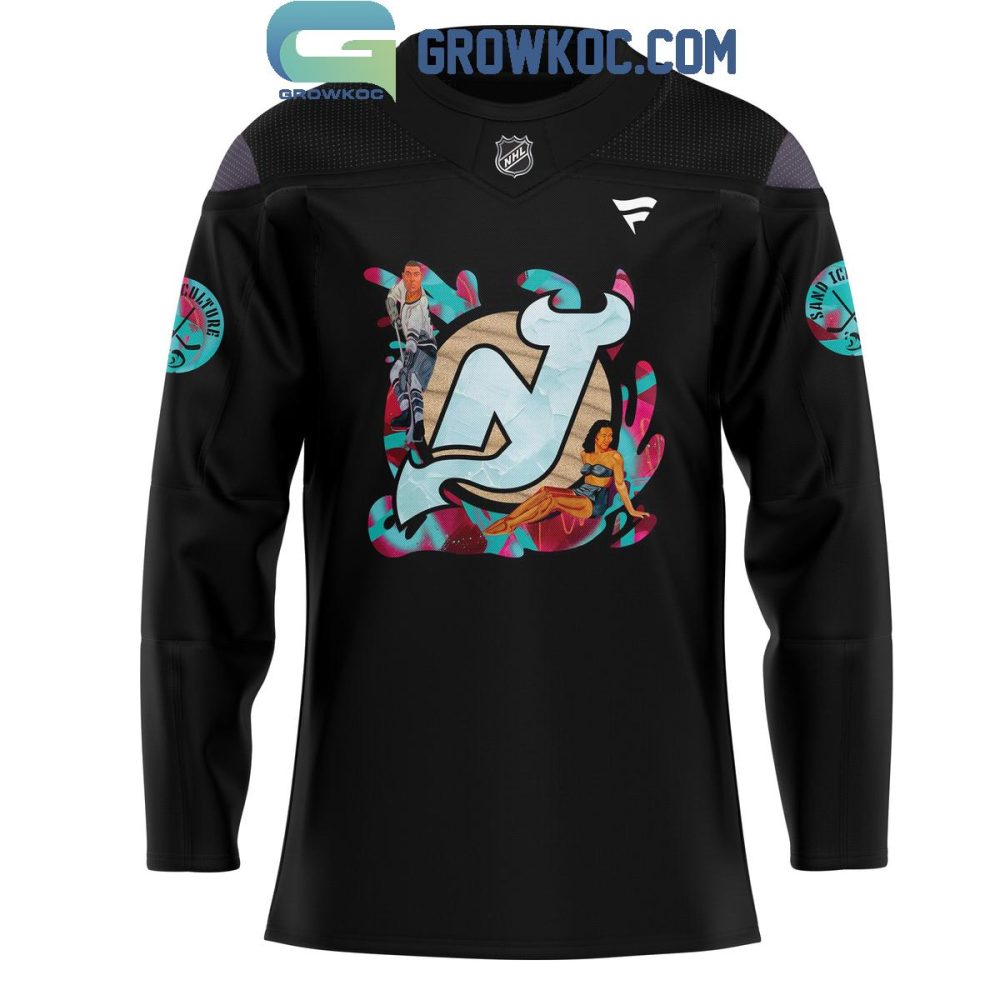 New Jersey Devils Black History Celebration Personalized Hockey Jersey