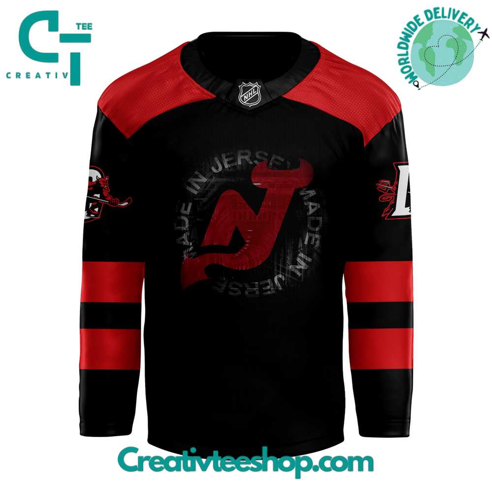 New Jersey Devils “Made In Jersey” Hockey Jersey