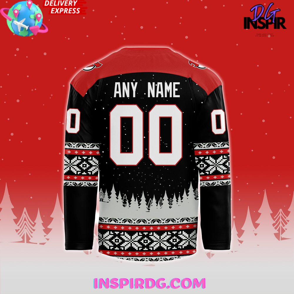 New Jersey Devils Merry Christmas Holiday Special Hockey Jersey