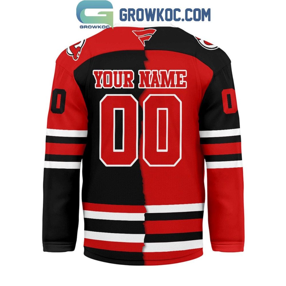 New Jersey Devils Mix Home Away Hockey Jersey
