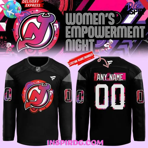 New Jersey Devils New Women’S Empowerment Night 2025 Jersey